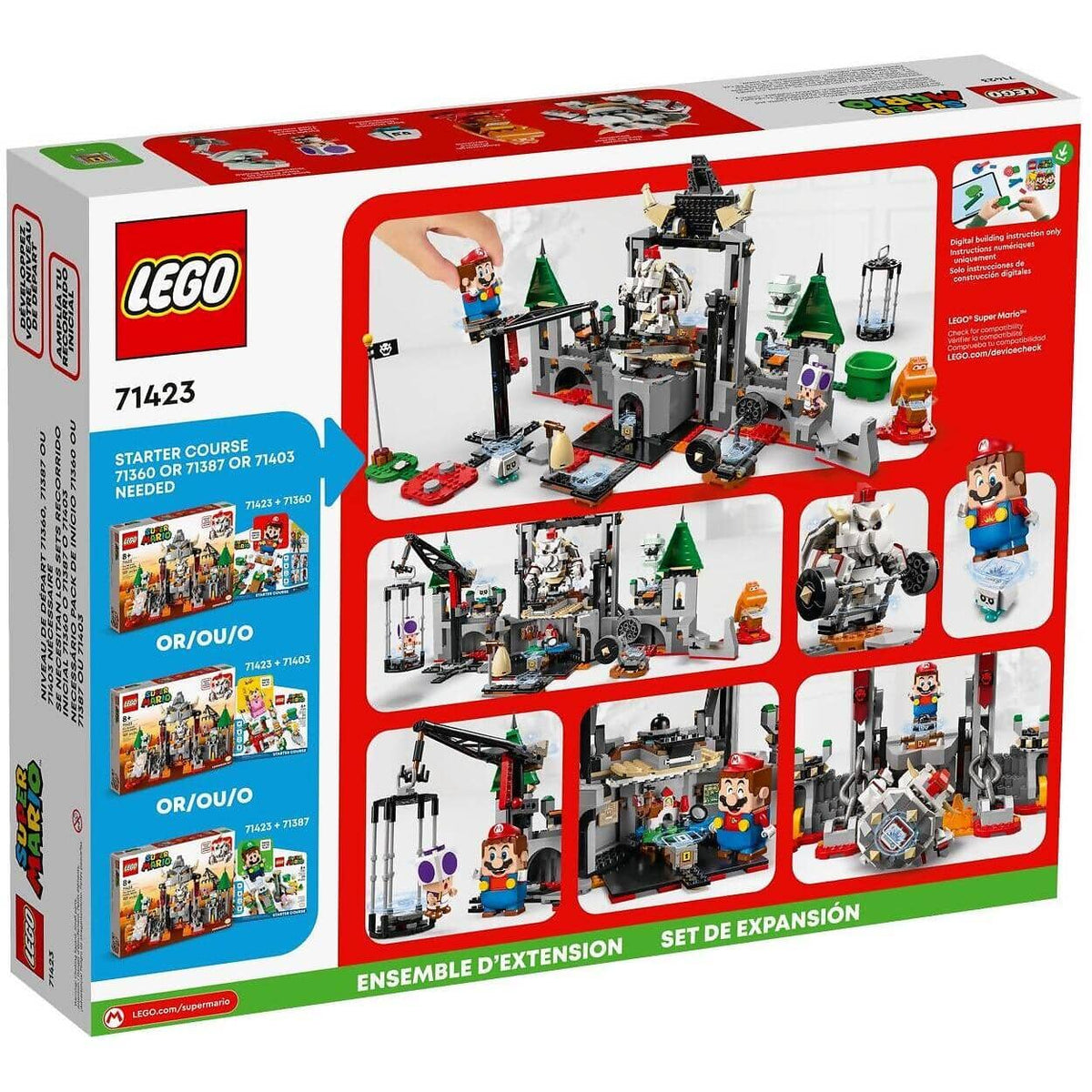 LEGO® 71423 Dry Bowser Castle Battle Expansion Set - Super Mario™