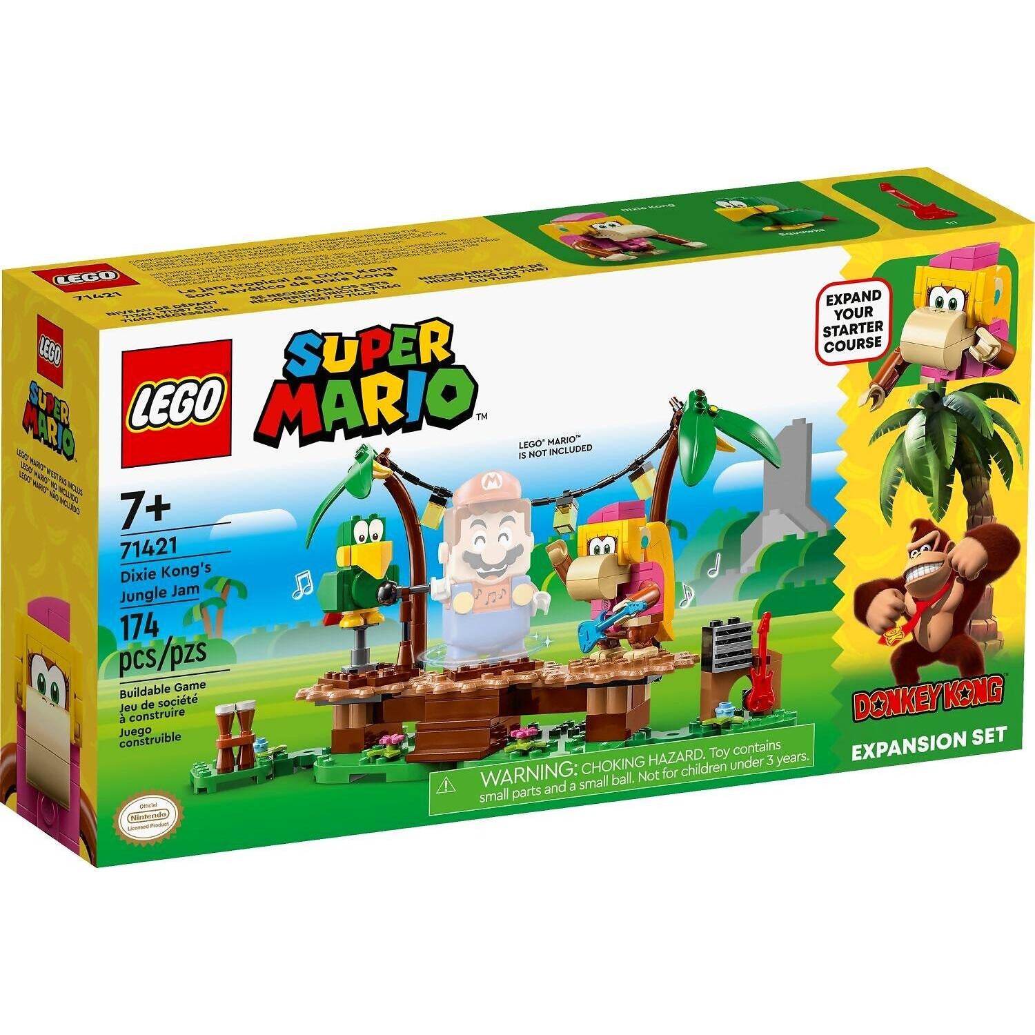 LEGO® 71421 Dixie Kong's Jungle Jam Expansion Set - Super Mario™
