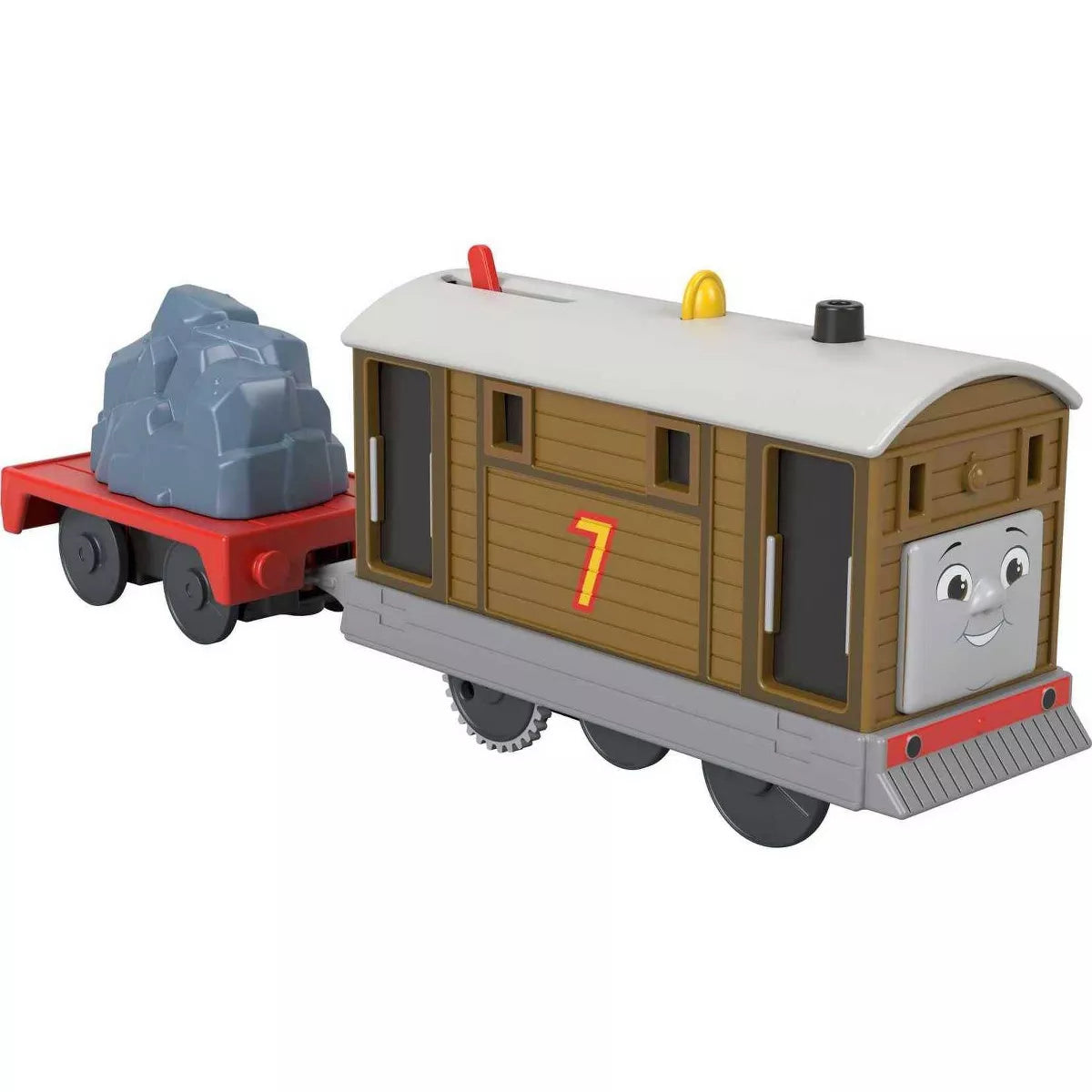 Fisher-Price - Thomas & Friends Toby Motorized Train Engine With Cargo - Mattel