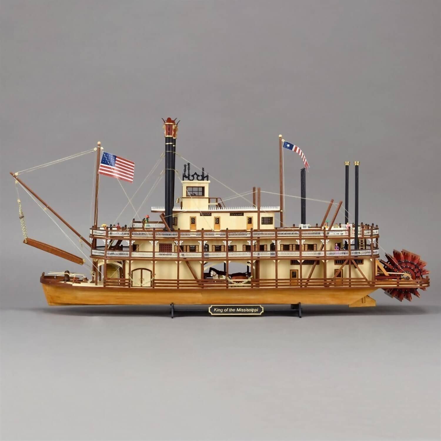 ARTESANIA - SCALE 1/80 KING OF THE MISSISSIPPI 2021 WOODEN SHIP MODEL (20515)