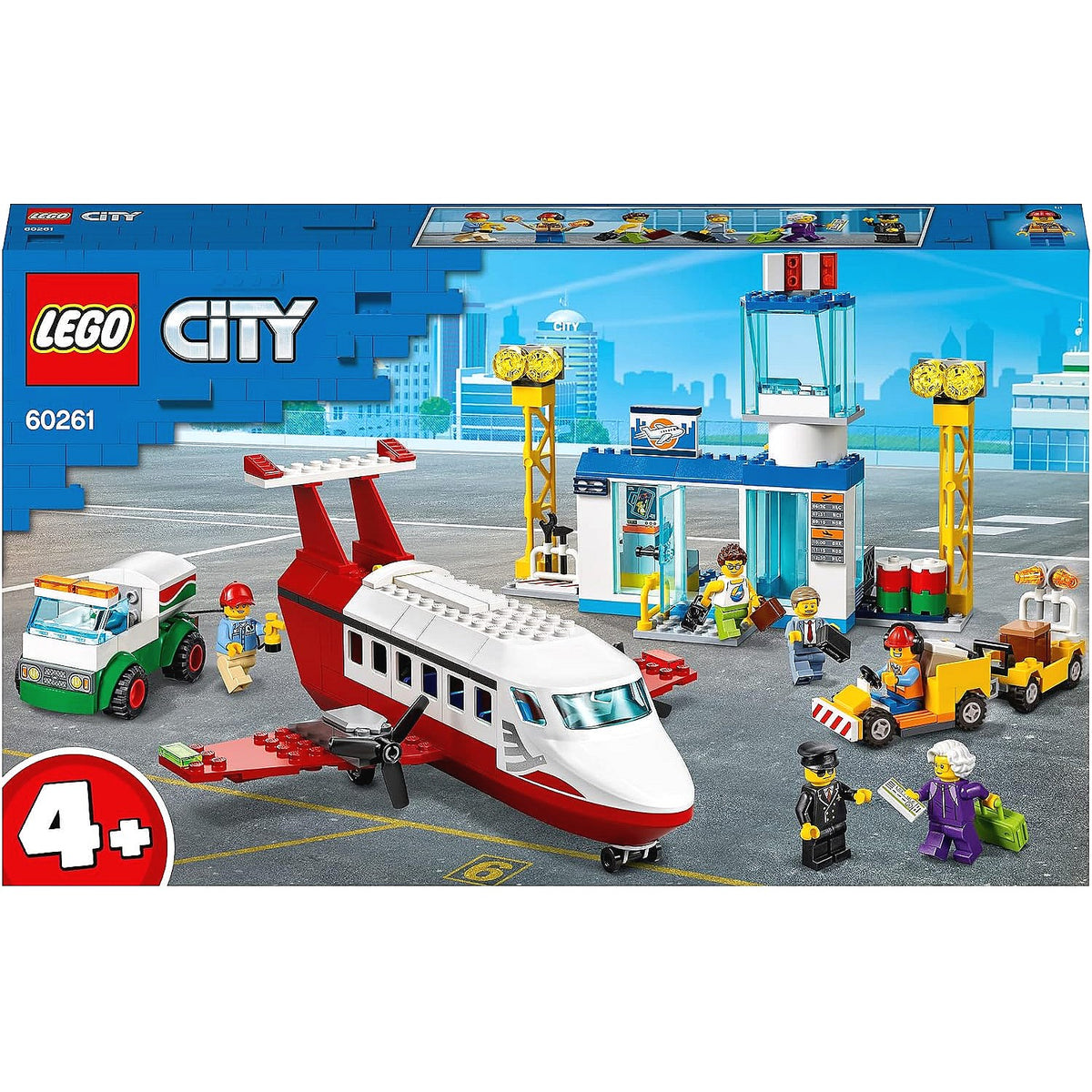 LEGO 60261 Central Airport - City 4+