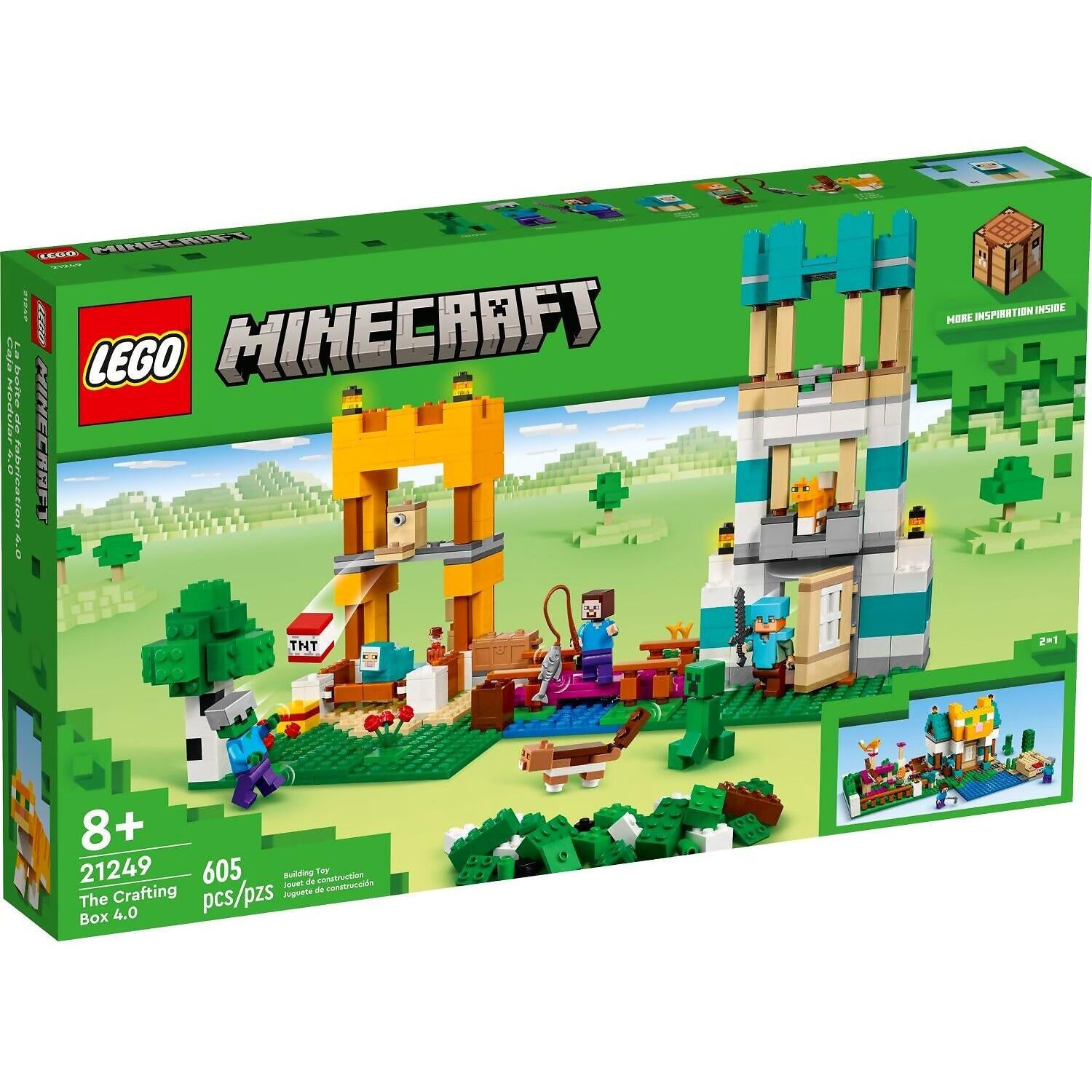 LEGO® 21249 The Crafting Box 4.0 - Minecraft®