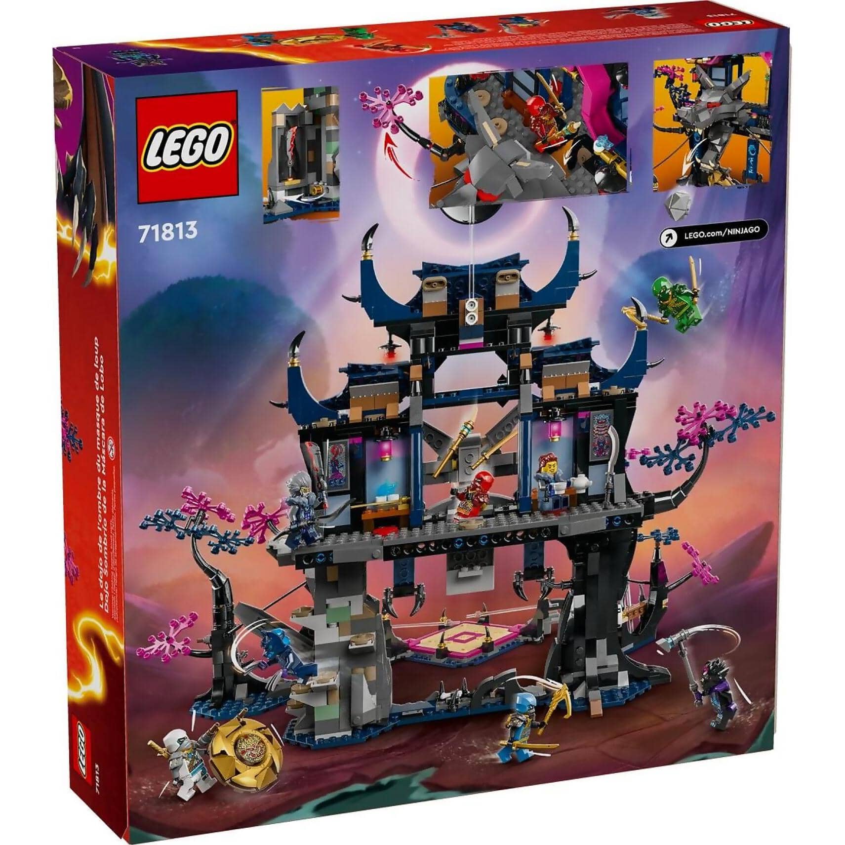 LEGO® 71813 Wolf Mask Shadow Dojo - NINJAGO®