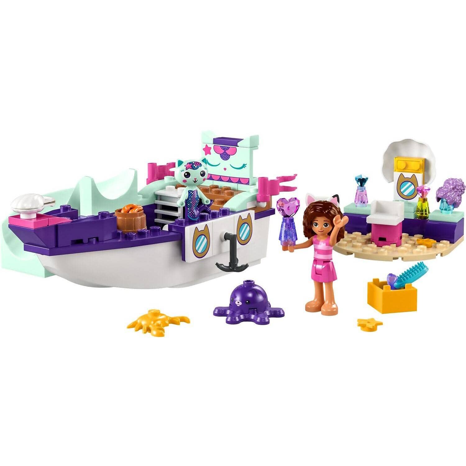 LEGO® 10786 Gabby & MerCat's Ship & Spa - Gabby's Dollhouse 4+
