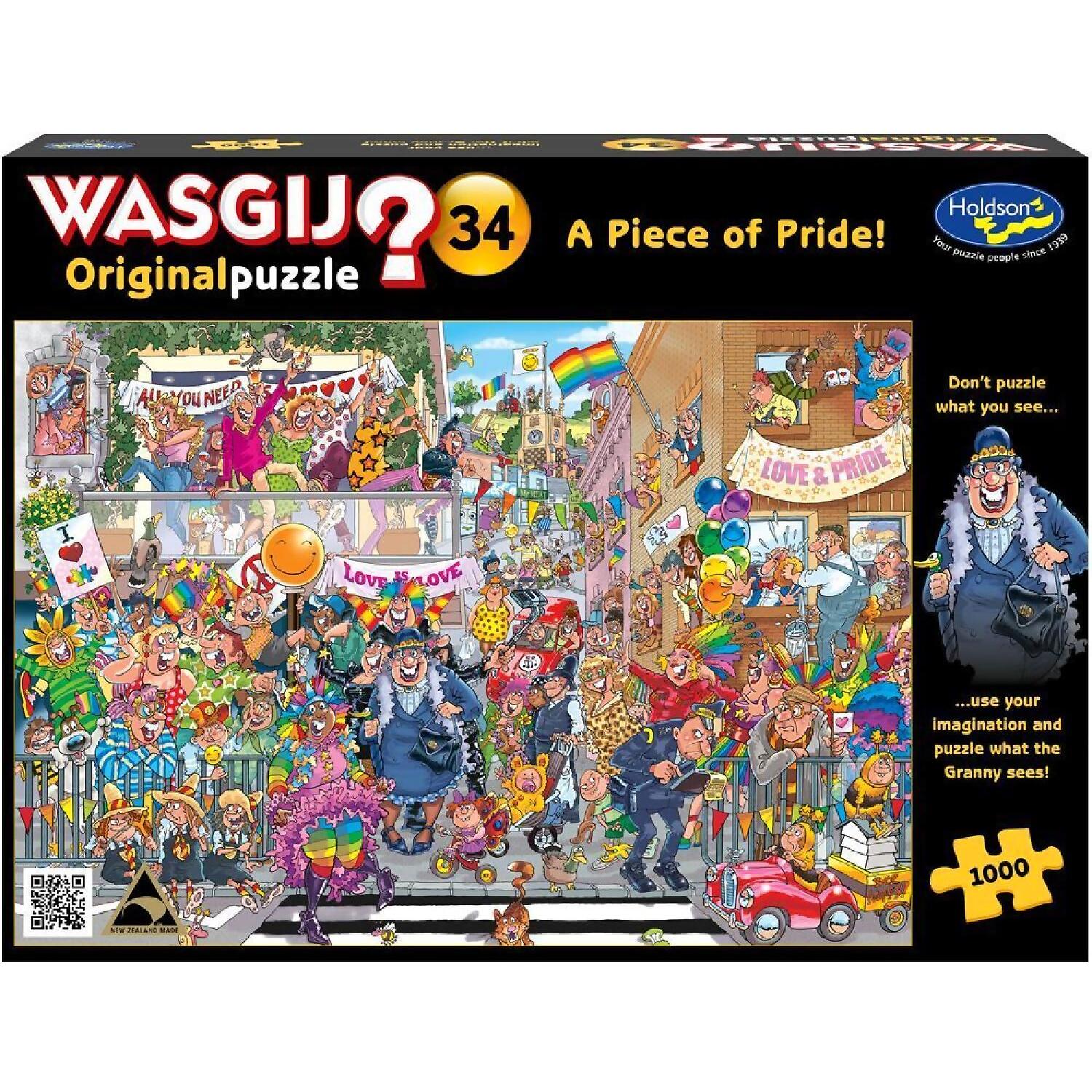 Wasgij? - Original 34 - A Pieces Of Pride - Holdson Jigsaw Puzzle 1000 Pieces