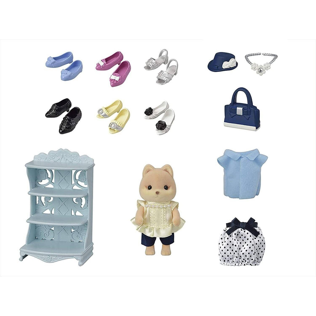 Sylvanian Families - Fashion Playset Shoe Shop Collection Animal Doll Playset