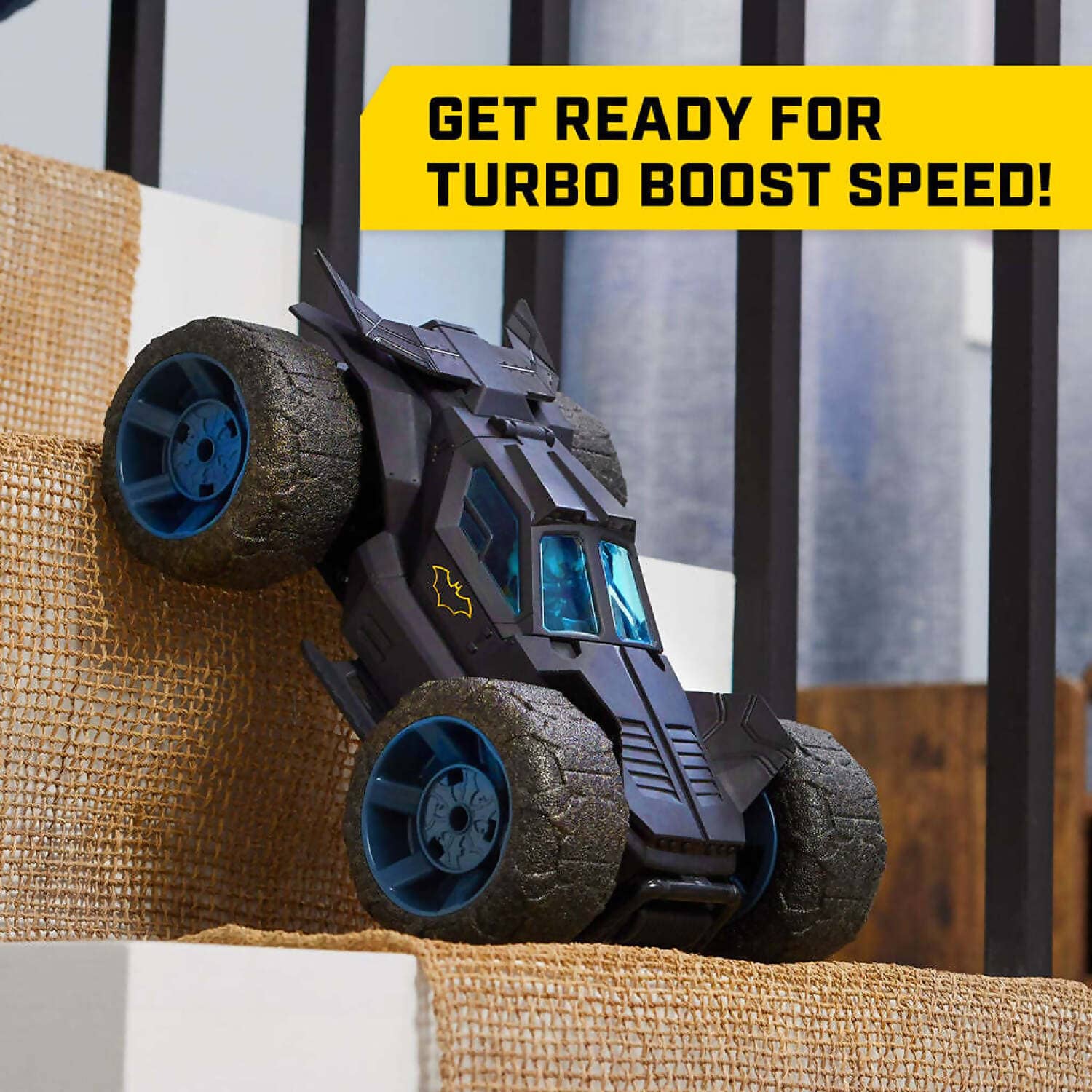 DC - Remote Control Batman Stunt Force Batmobile