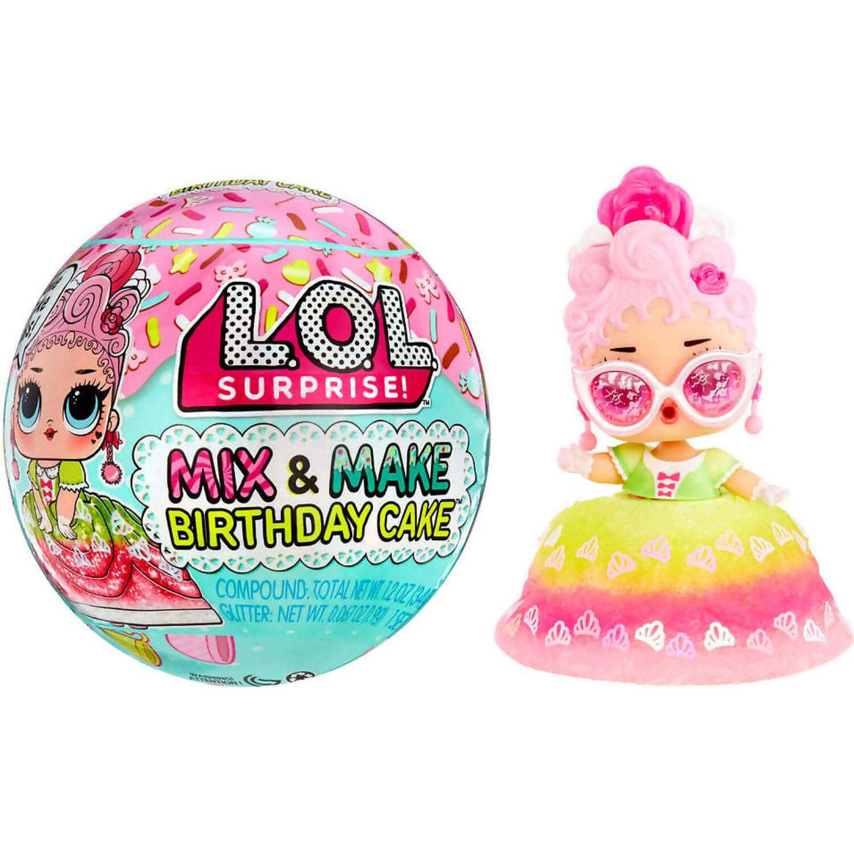 L.O.L. Surprise! - Mix & Make Birthday Cake Tots