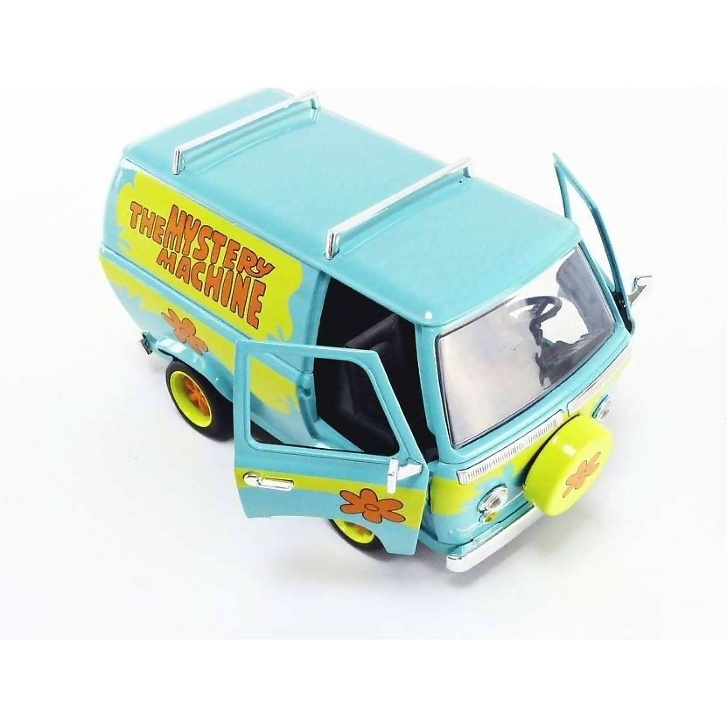 JADA TOYS - SCOOBY DOO MYSTERY MACHINE WITH FIGURE 1:24 SCALE DIECAST VEHICLE & FIGURES SET