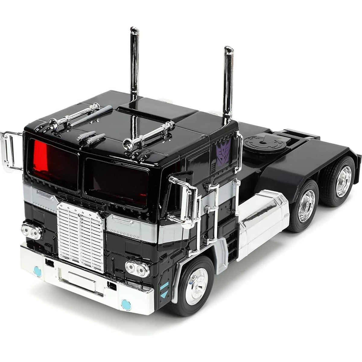 JADA TOYS - TRANSFORMERS DECEPTICON NEMESIS PRIME BLACK 1:24 SCALE DIECAST VEHICLE