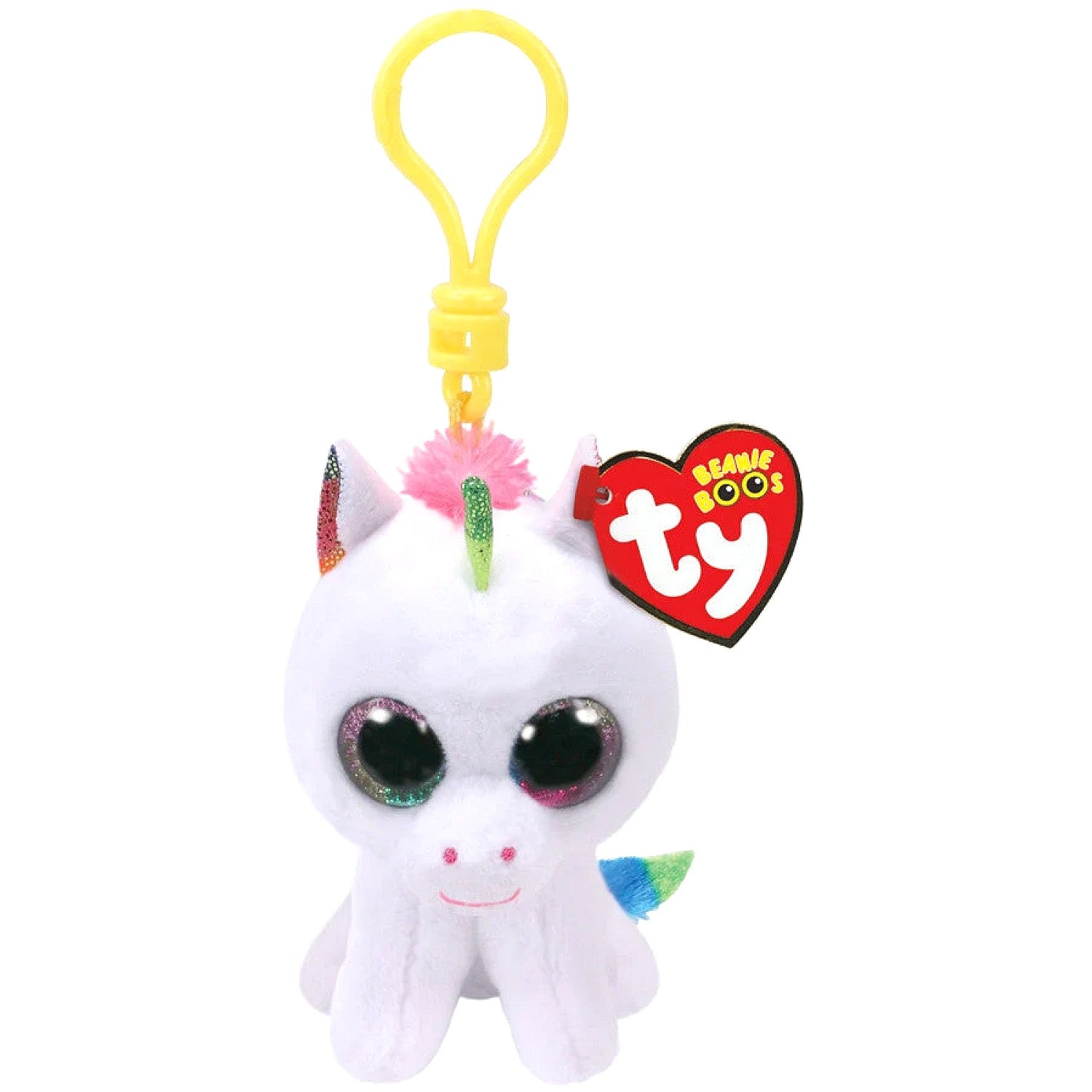 Ty - Beanie Babies Clip Pixy White Unicorn 5-inch Plush