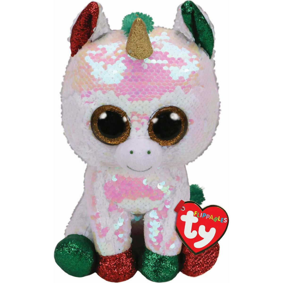 Ty - Beanie Boos - Flippables Stardust The Unicorn Small 15cm