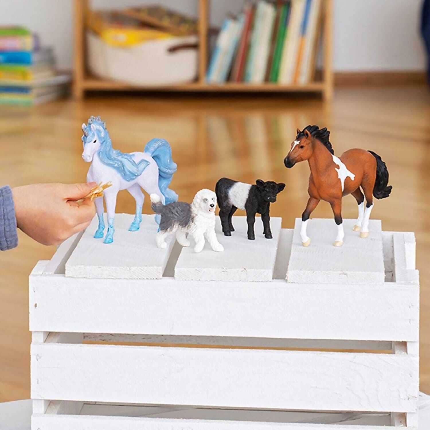 Schleich - Galloway Calf Farm World Animal Figurine