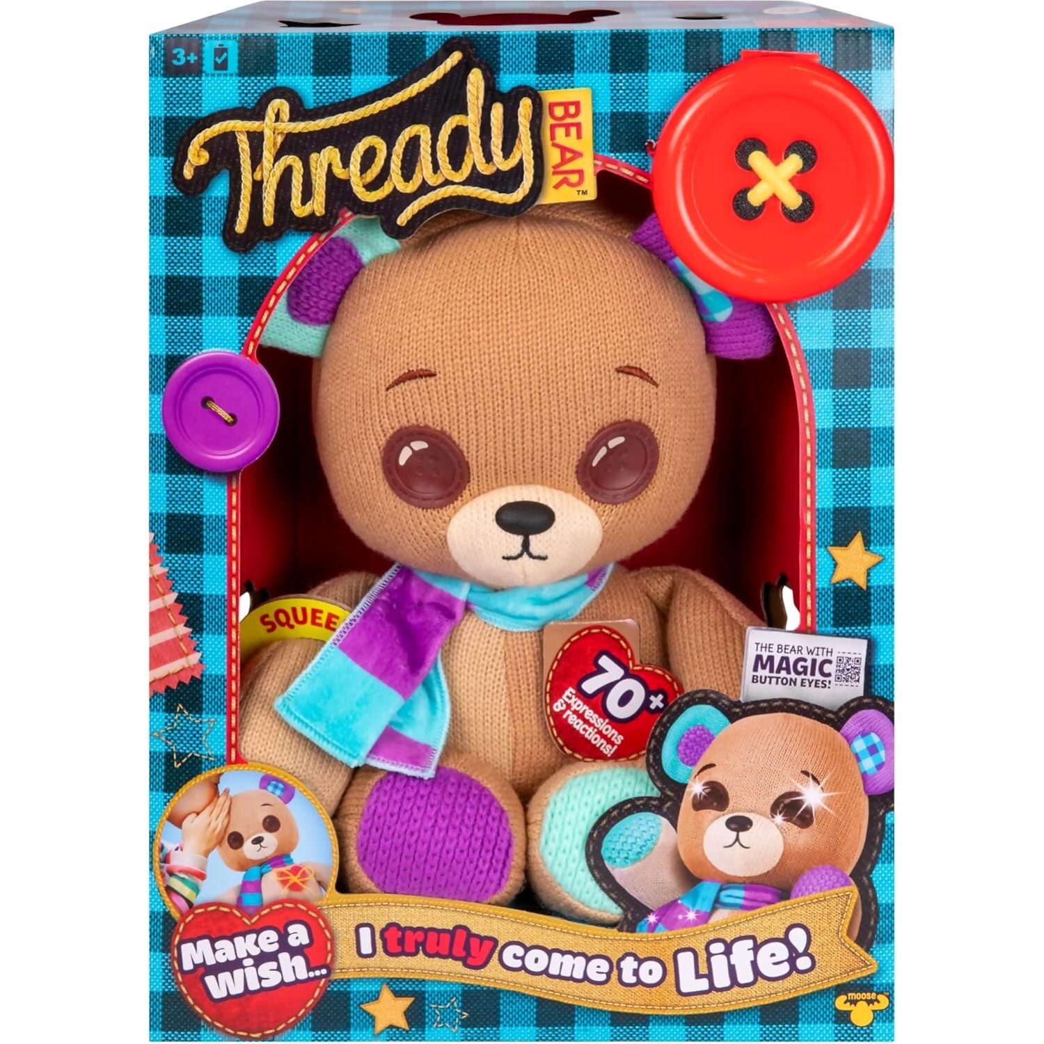 Moose - Toys - Thready Bear