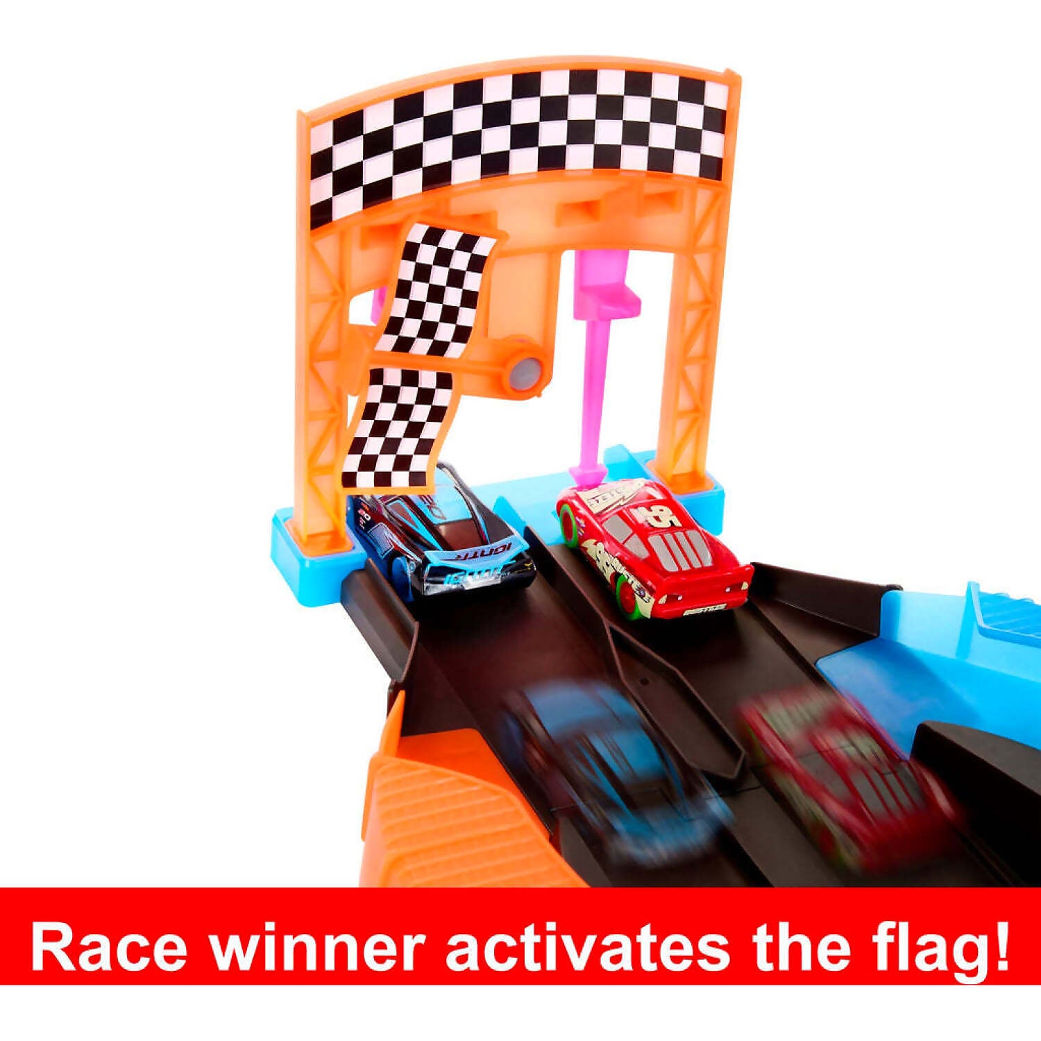 Disney Pixar - Cars Launch & Criss-cross Glow Race