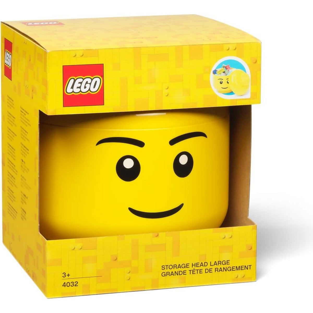 LEGO® Storage Head Boy Large - Room Copenhagen