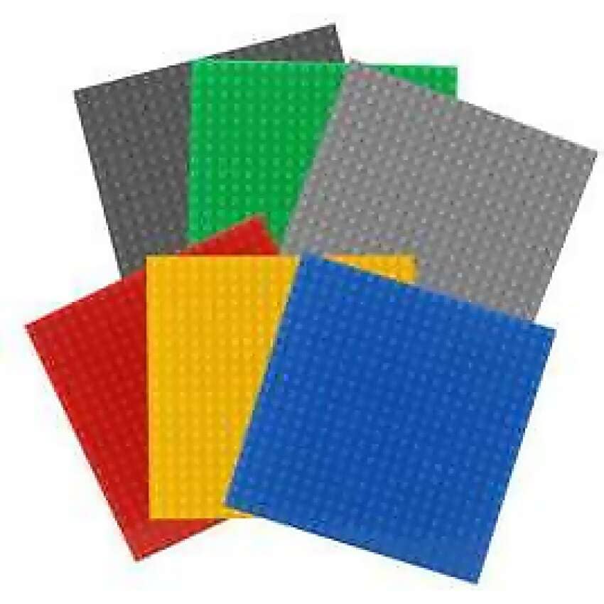 Baseplate Xxsmall 20 20 Stud (16x16cm) Light Grey Generic Brand Base Plate