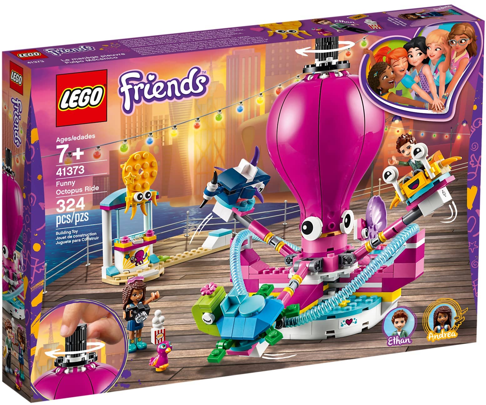 LEGO® 41373 Funny Octopus Ride - Friends