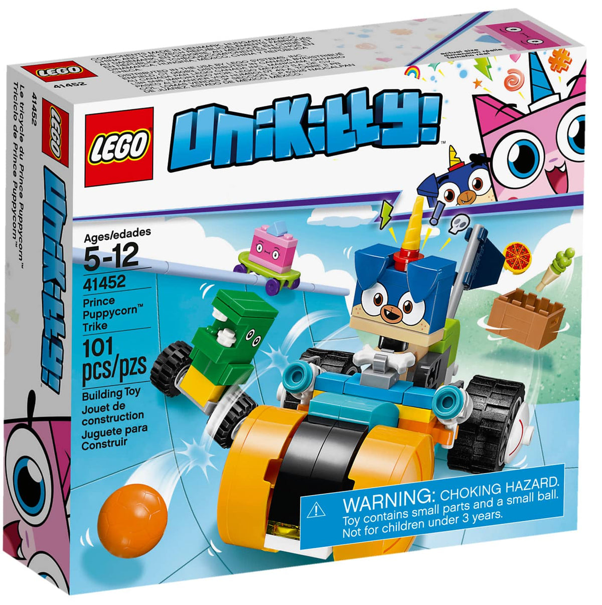 LEGO® 41452 Prince Puppycorn Trike - Unikitty