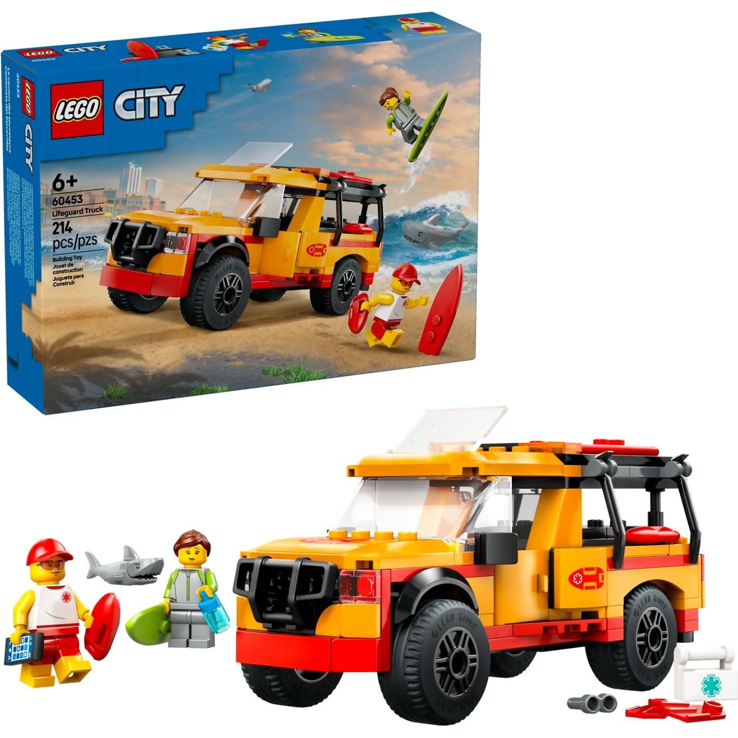 LEGO® 60453 Lifeguard Beach Rescue Truck - City