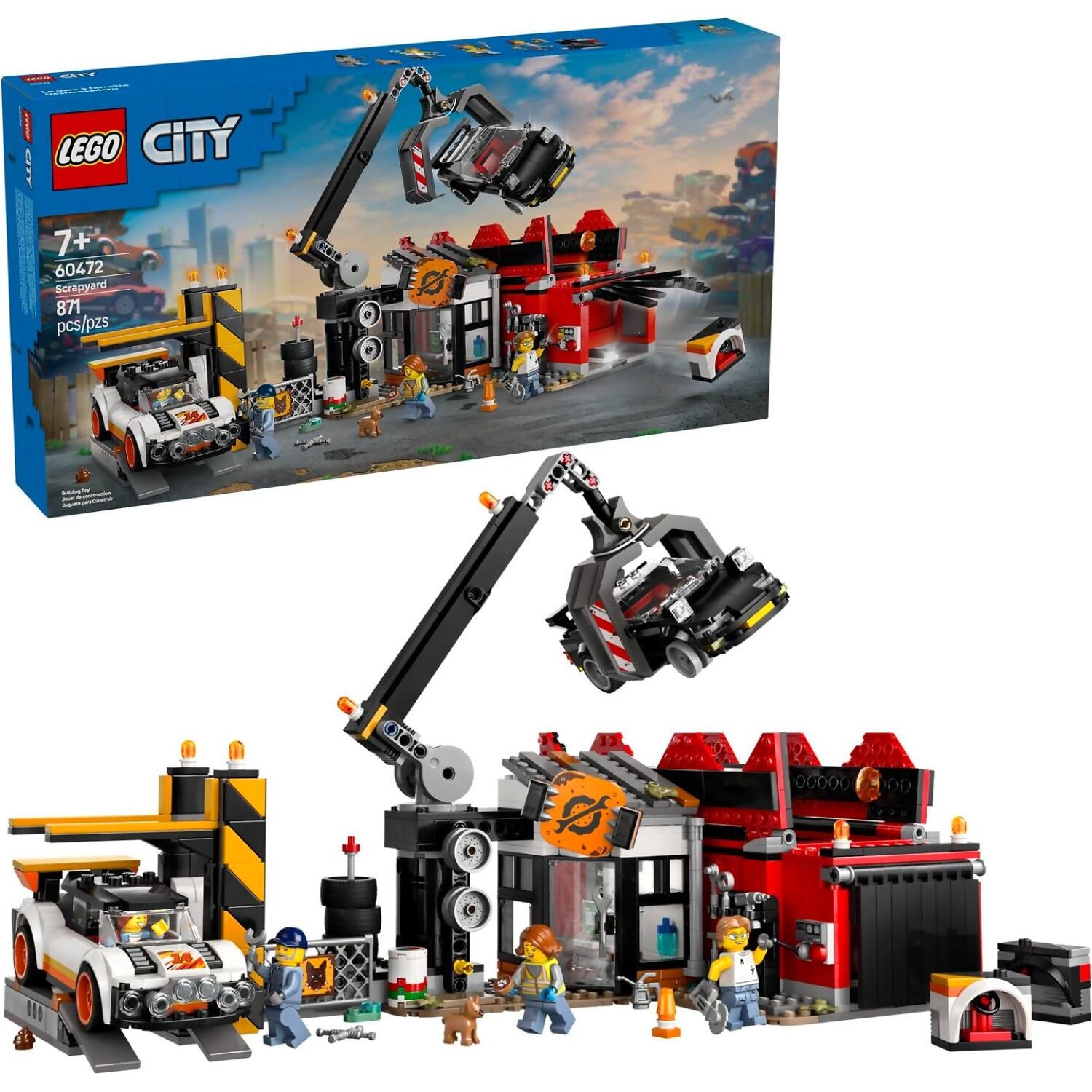 LEGO® 60472 Scrapyard With Cars - City