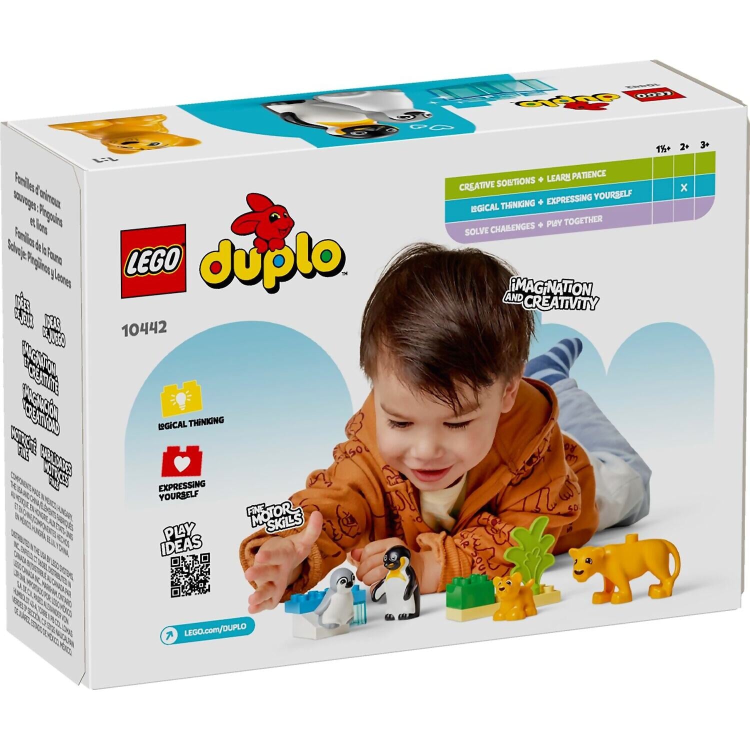 LEGO® 10442 Wild Animal Families: Penguins & Lions - DUPLO®
