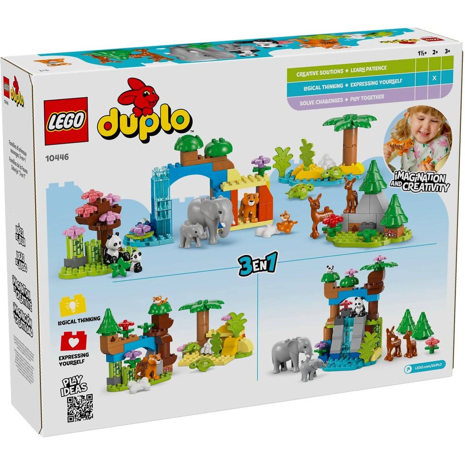 LEGO® 10446 3in1 Wild Animal Families - DUPLO®