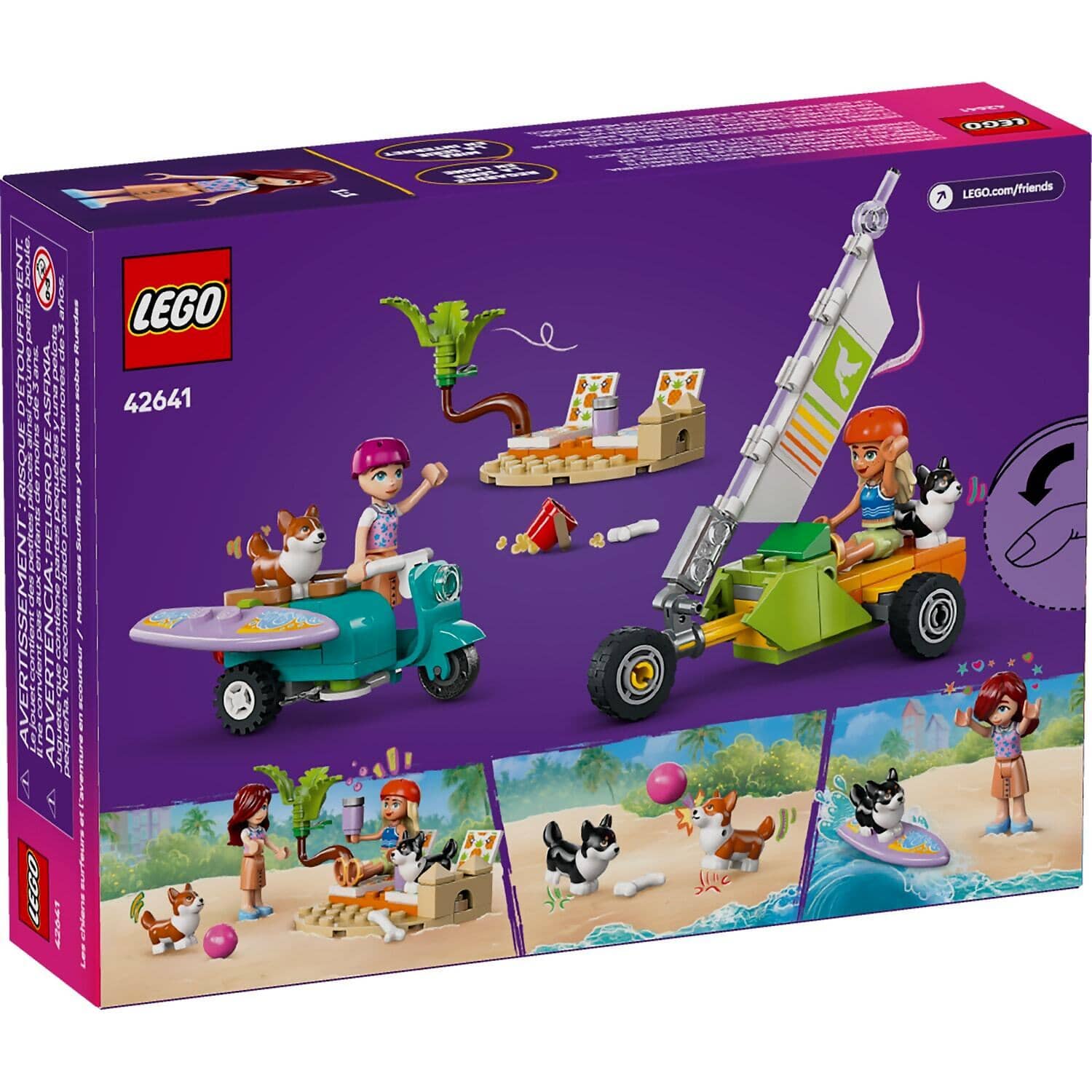 LEGO® 42641 Surfing Dogs And Scooter Adventure - LEGO® Friends