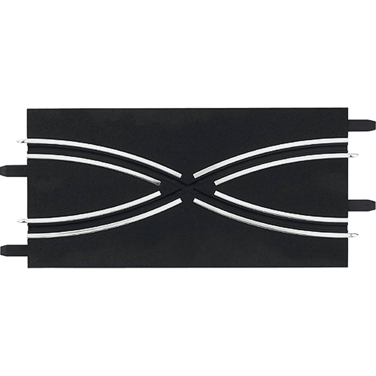 CARRERA - GO 1:43 - LANE CHANGE SECTION (2) 2 X 161MM PIECES - SLOT CAR TRACK ACCESSORIES