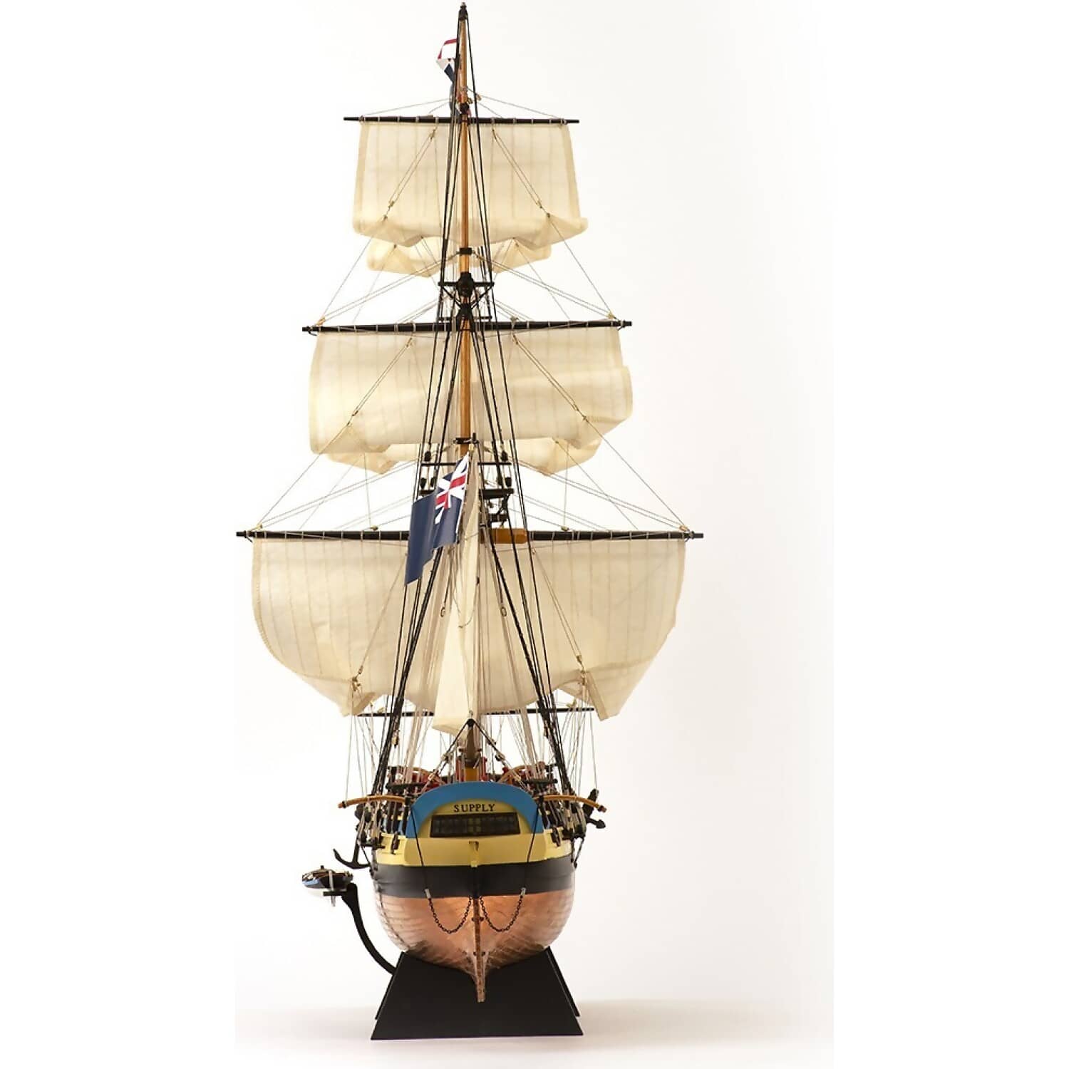 ARTESANIA - SCALE 1/50 HMS SUPPLY FIRST FLEET BRIGANTINE WOODEN SHIP MODEL KIT (22420)
