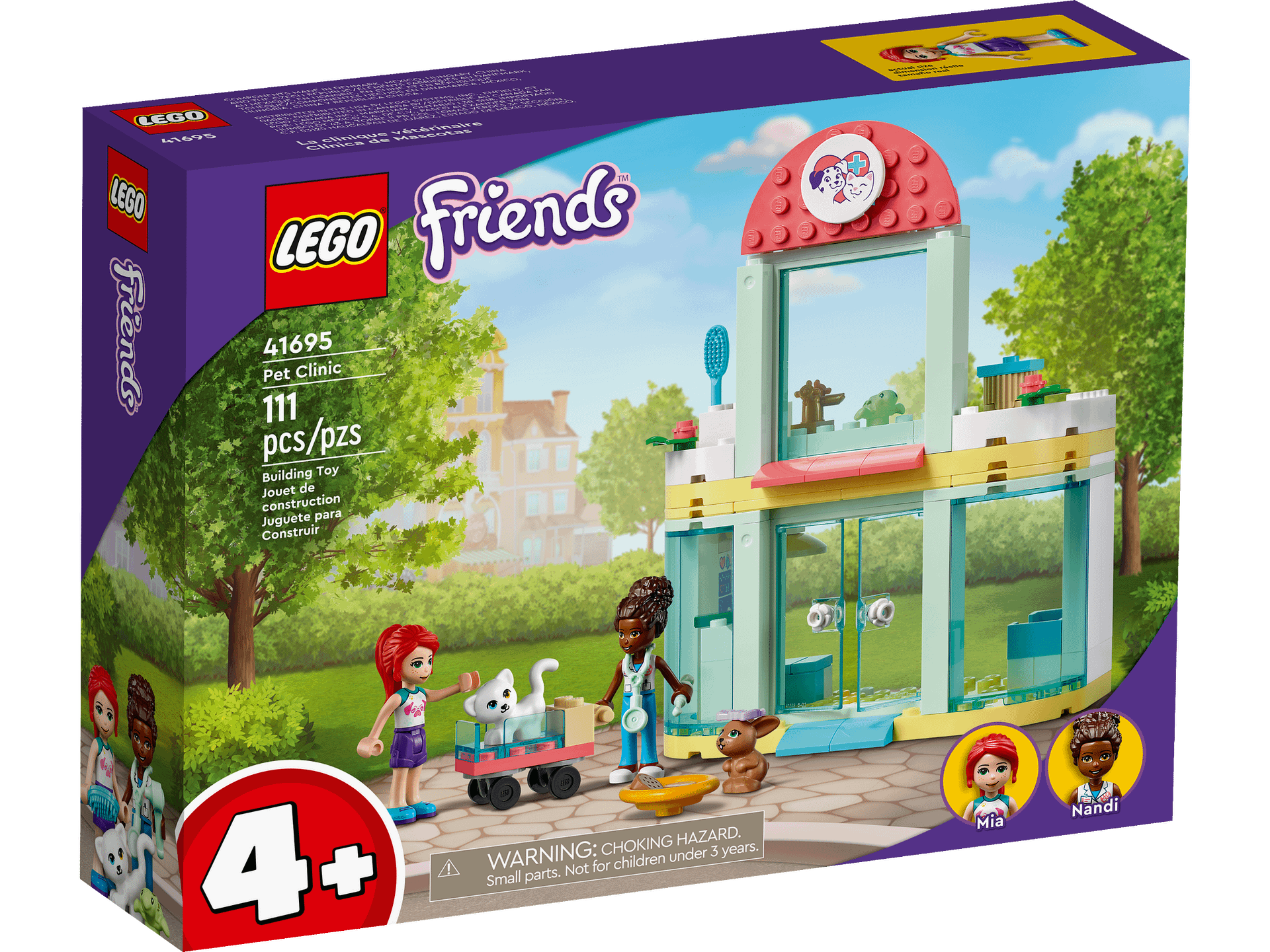 LEGO® 41695 Pet Clinic - Friends 4+