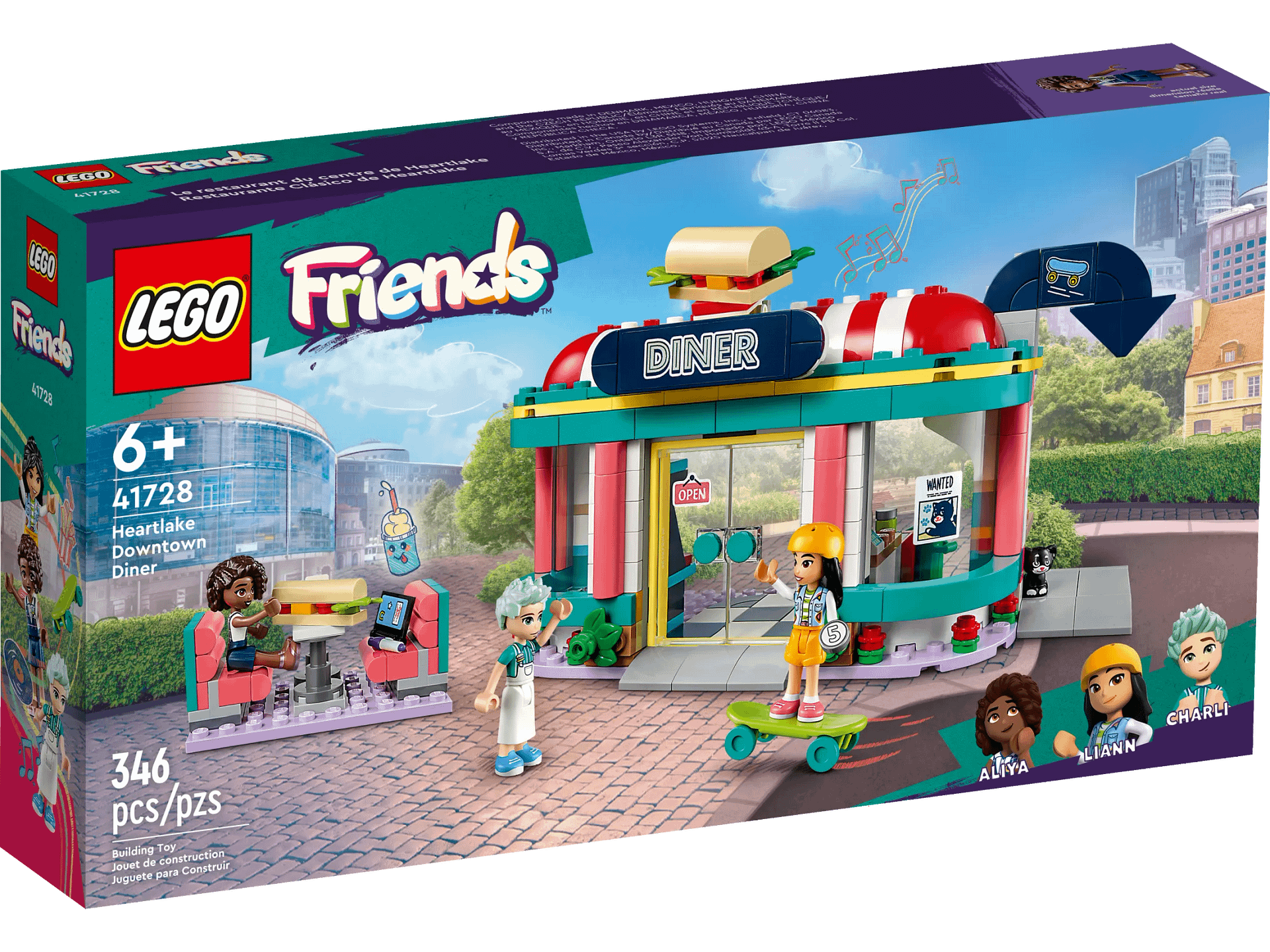 LEGO® 41728 Heartlake Downtown Diner - Friends