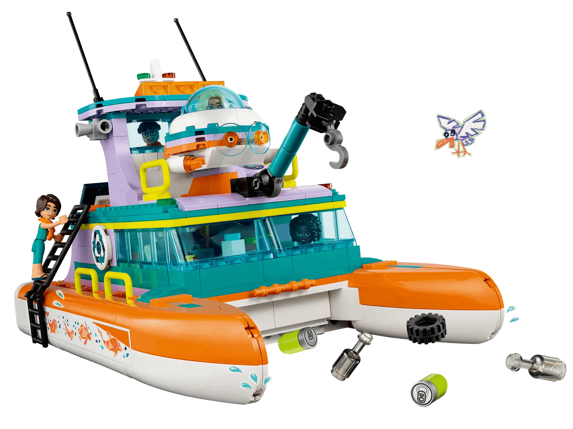 LEGO® 41734 Sea Rescue Boat - Friends