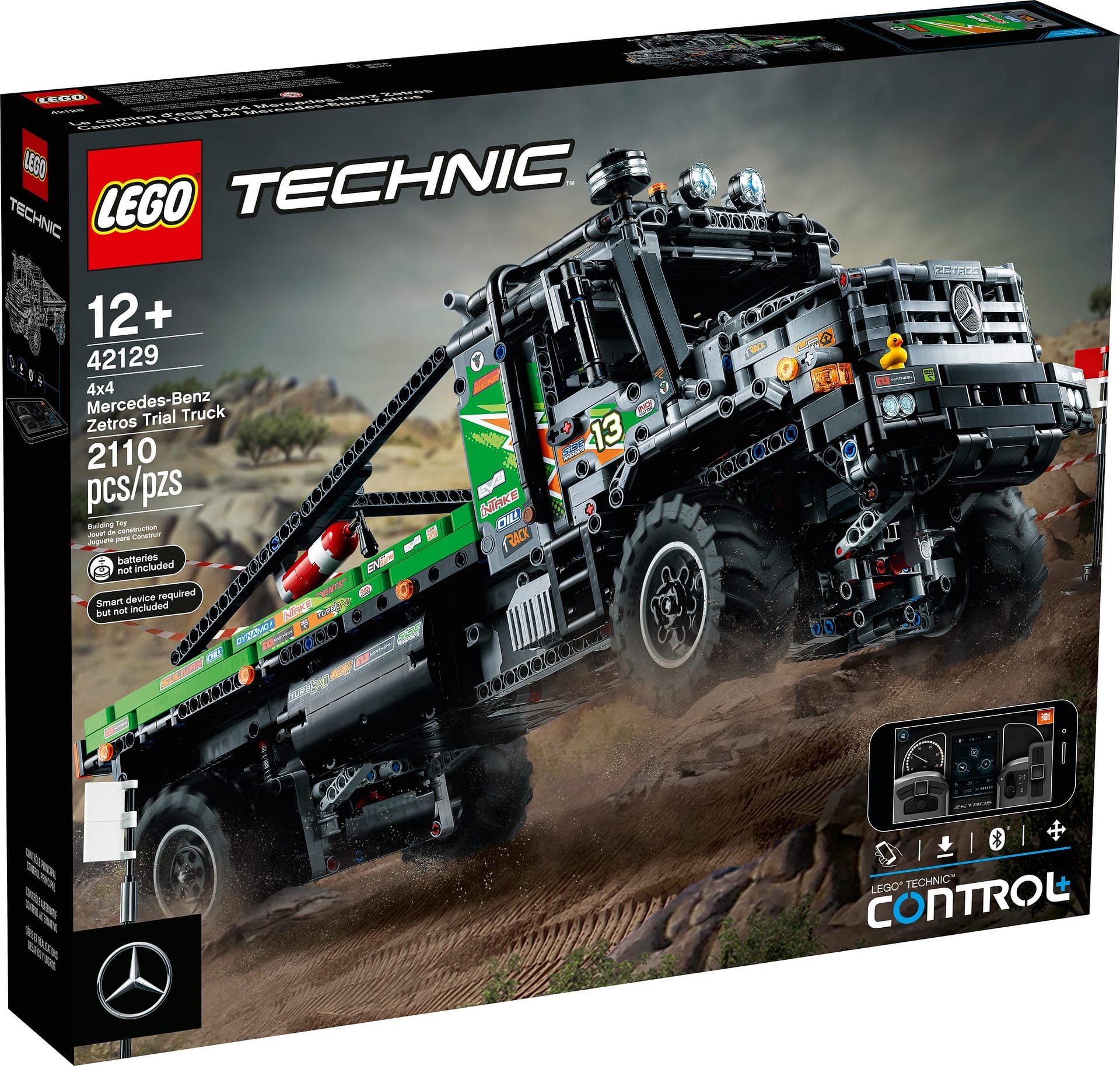 LEGO® 42129 4x4 Mercedes-Benz Zetros Trial Truck - Technic