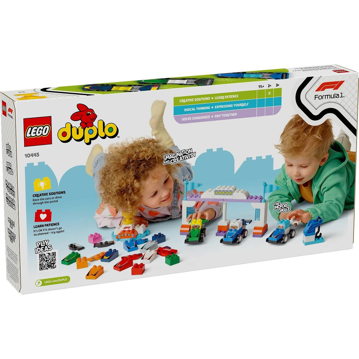 LEGO® 10445 F1 Team Race Cars & Drivers - DUPLO®