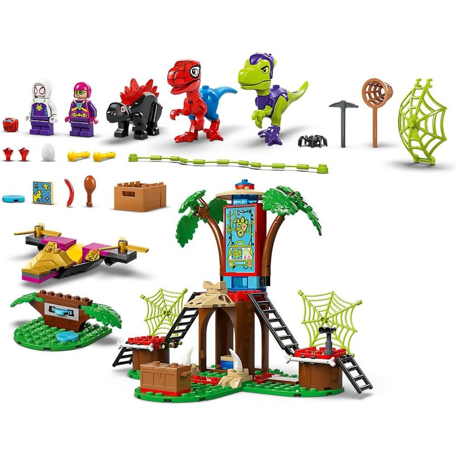 LEGO® 11200 Spidey and Gobby's Raptor Battle at Tree House HQ - Spidey Marvel Super Heroes 4+