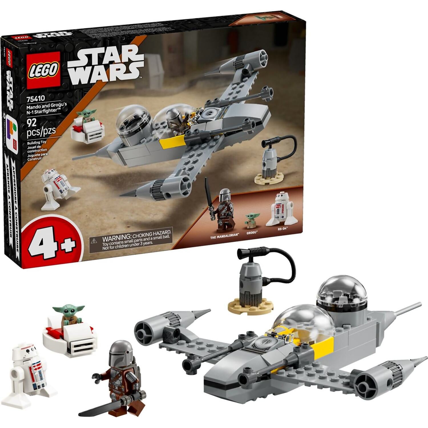 LEGO® 75410 Mando and Grogu's N-1 Starfighter - Star Wars™ 4+