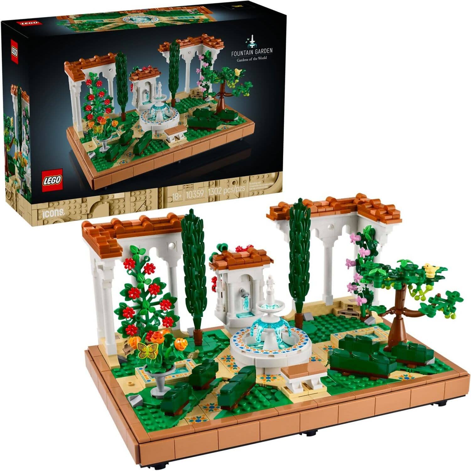 LEGO® 10359 Fountain Garden - Icons