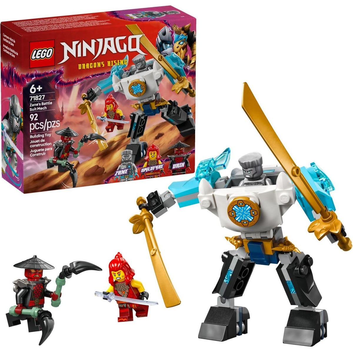 LEGO® 71827 Zane's Battle Suit Mech - NINJAGO®