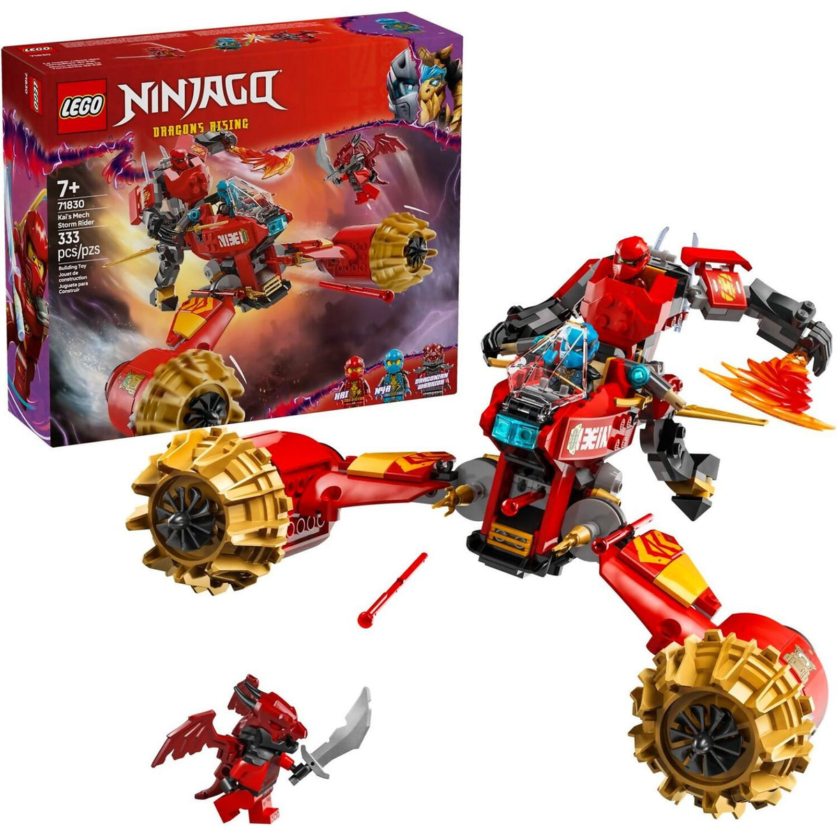 LEGO® 71830 Kai's Mech Storm Rider - NINJAGO®