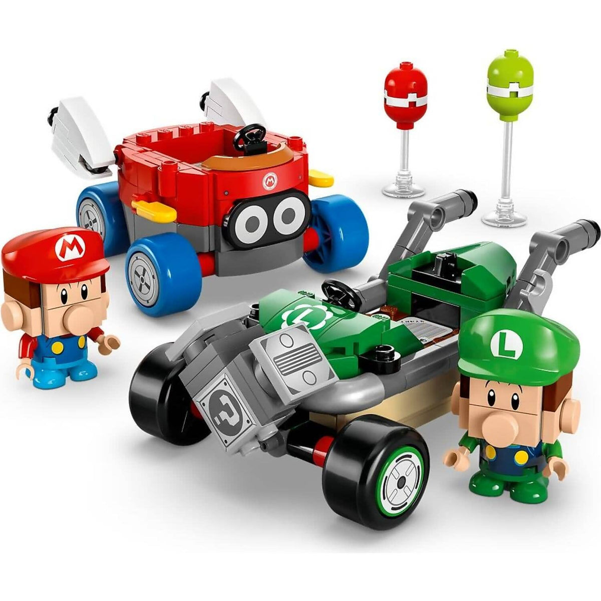 LEGO® 72034 Mario Kart Baby Mario vs. Baby Luigi - Super Mario™