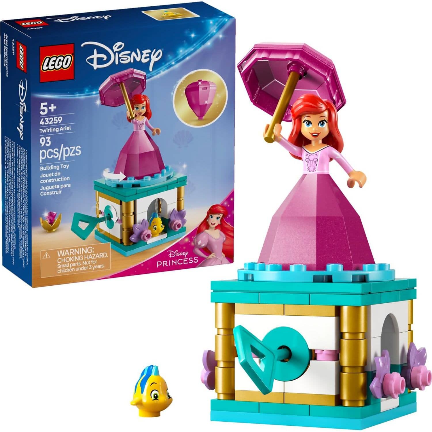 LEGO® 43259 Twirling Ariel - Disney