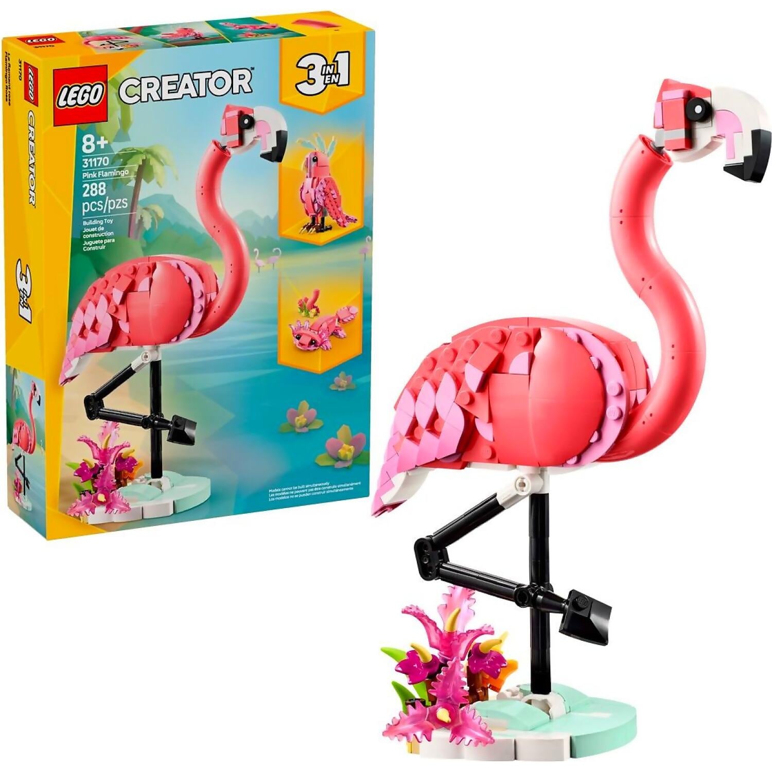 LEGO® 31170 Wild Animals: Pink Flamingo - LEGO® Creator