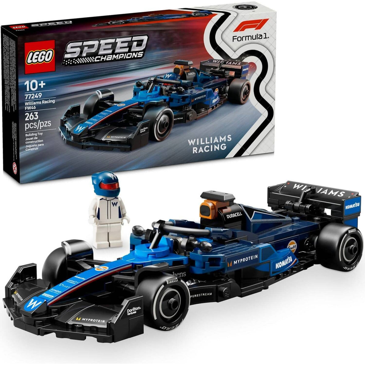 LEGO® 77249 Williams Racing FW46 F1 Race Car - Speed Champions
