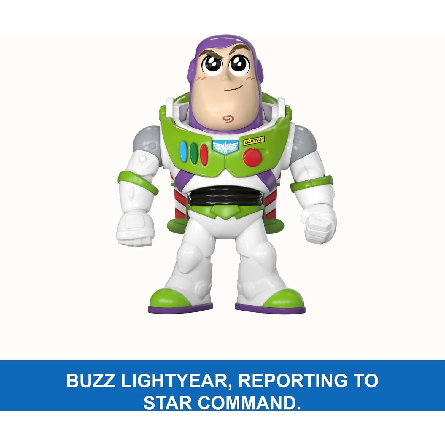 Disney Pixar - Click Figs Buzz Lightyear Toy Story Small Movie Toy With Pop Up Action Move
