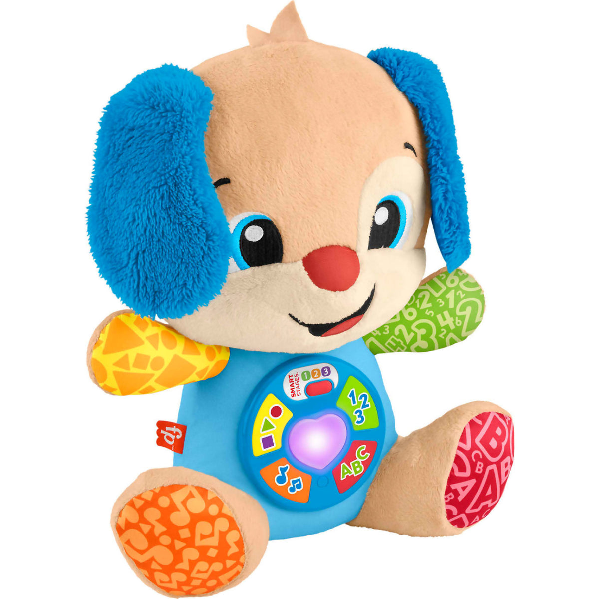 Fisher-Price - Laugh & Learn Smart Stages Puppy Plush Musical Learning Toy For Baby & Toddler
