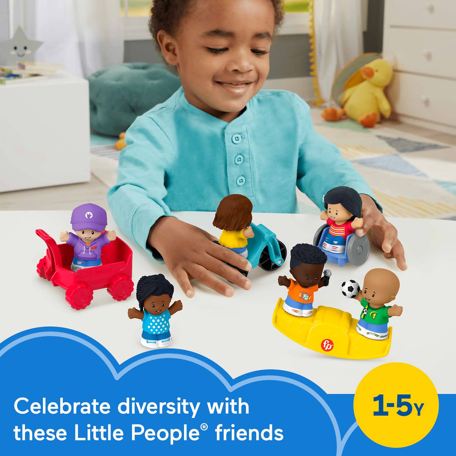 Fisher-Price - Little People Play For All Figure And Accessory Pack