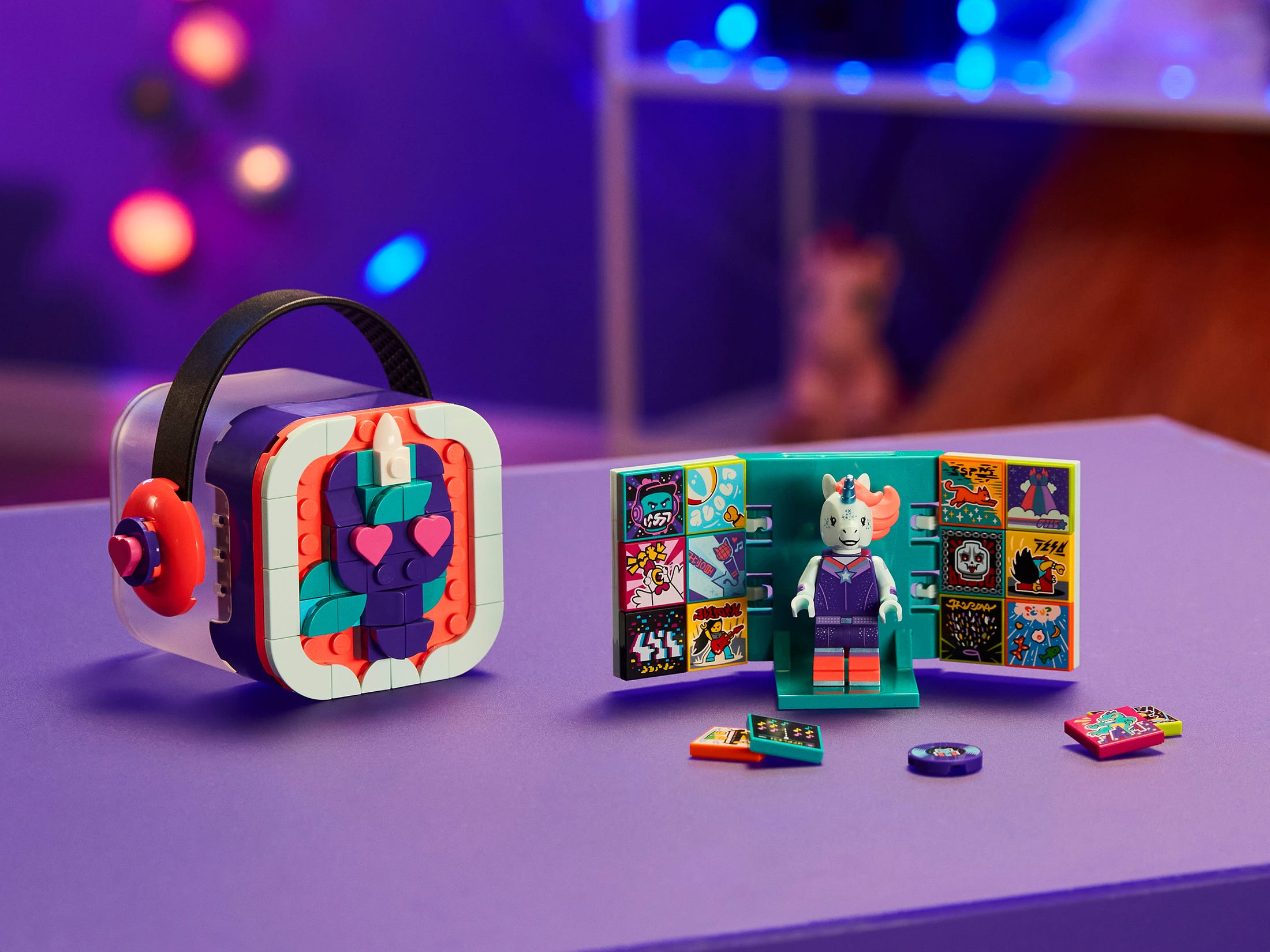 LEGO® 43106 Unicorn DJ BeatBox - VIDIYO