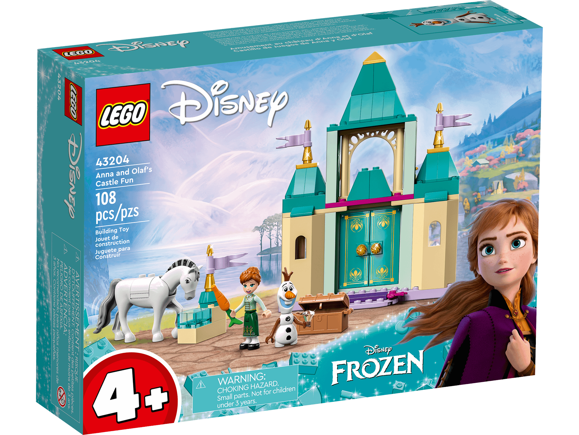 LEGO® 43204 Anna and Olaf's Castle Fun - Disney Princess Frozen 4+