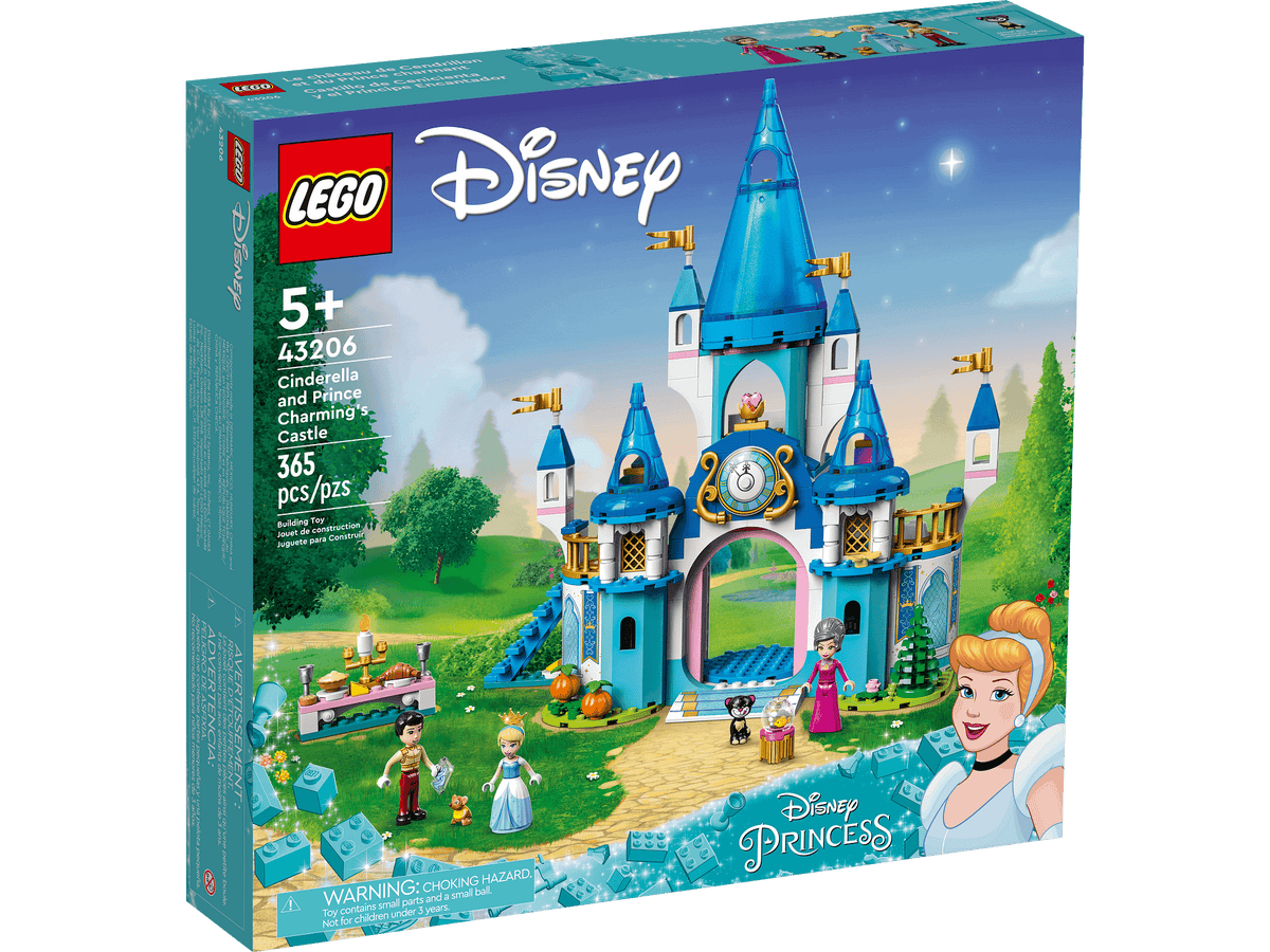 LEGO® 43206 Cinderella and Prince Charming's Castle - Disney Princess Frozen